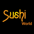 JAPANESE, SUSHI takeaway Lee Green SE12 Sushi World logo